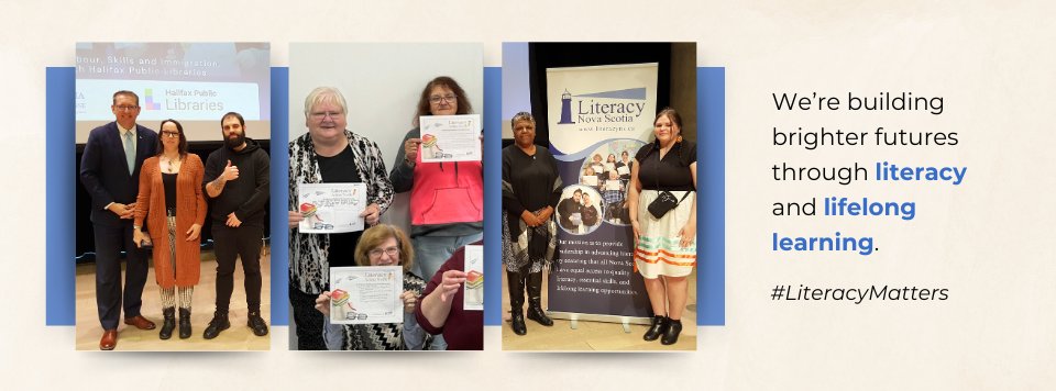 Literacy Nova Scotia banner