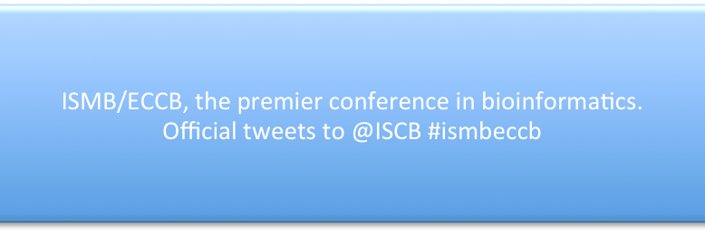 ISMB/ECCB Conference banner