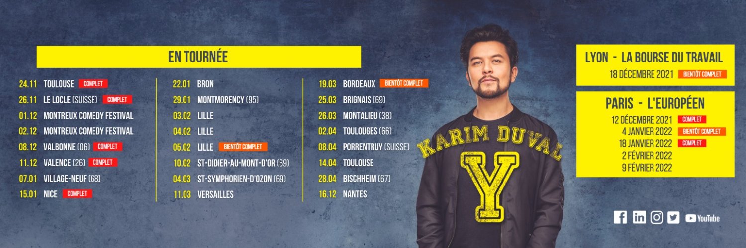 Karim Duval banner