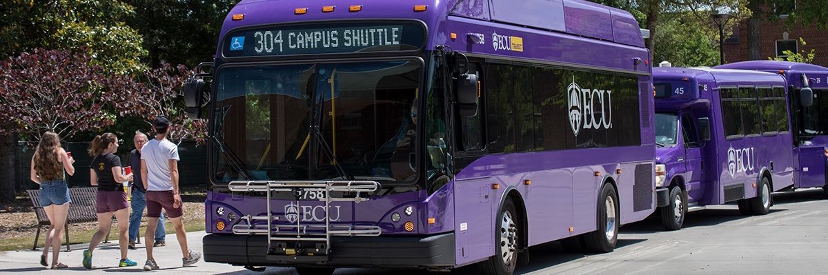 ECU Transit banner