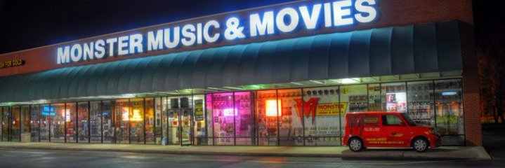 Monster Music & Movies banner