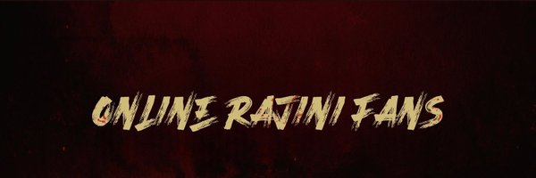 OnlineRajiniFC Profile Banner