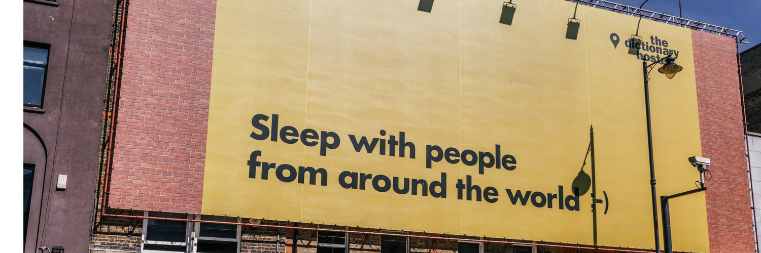 Dictionary Hostel banner