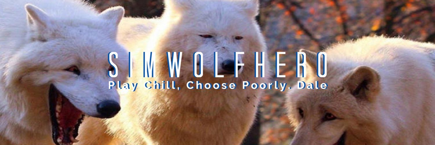 SimWolfHero🐺 banner
