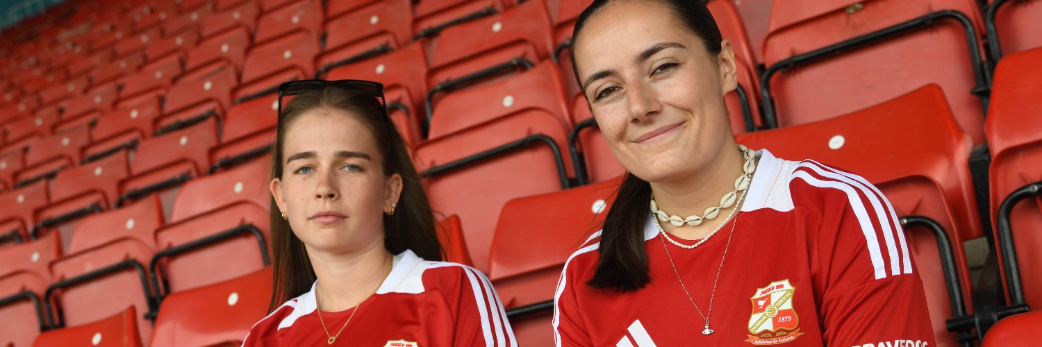 Swindon Town Women Football Club's banner