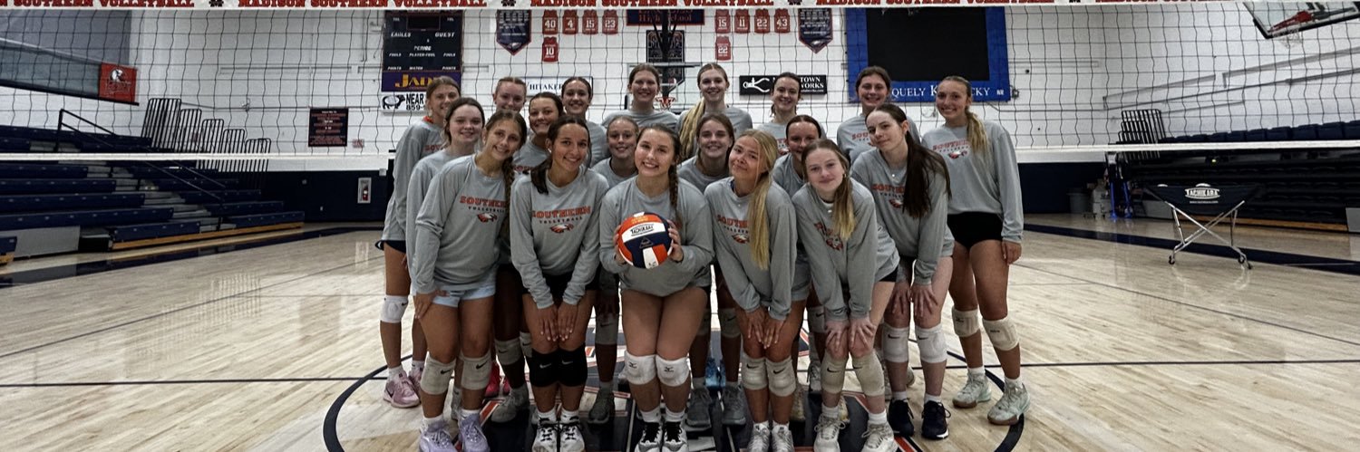 Madison Southern Volleyball banner