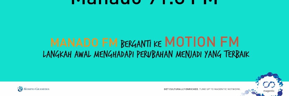 Motion FM 91.8 banner