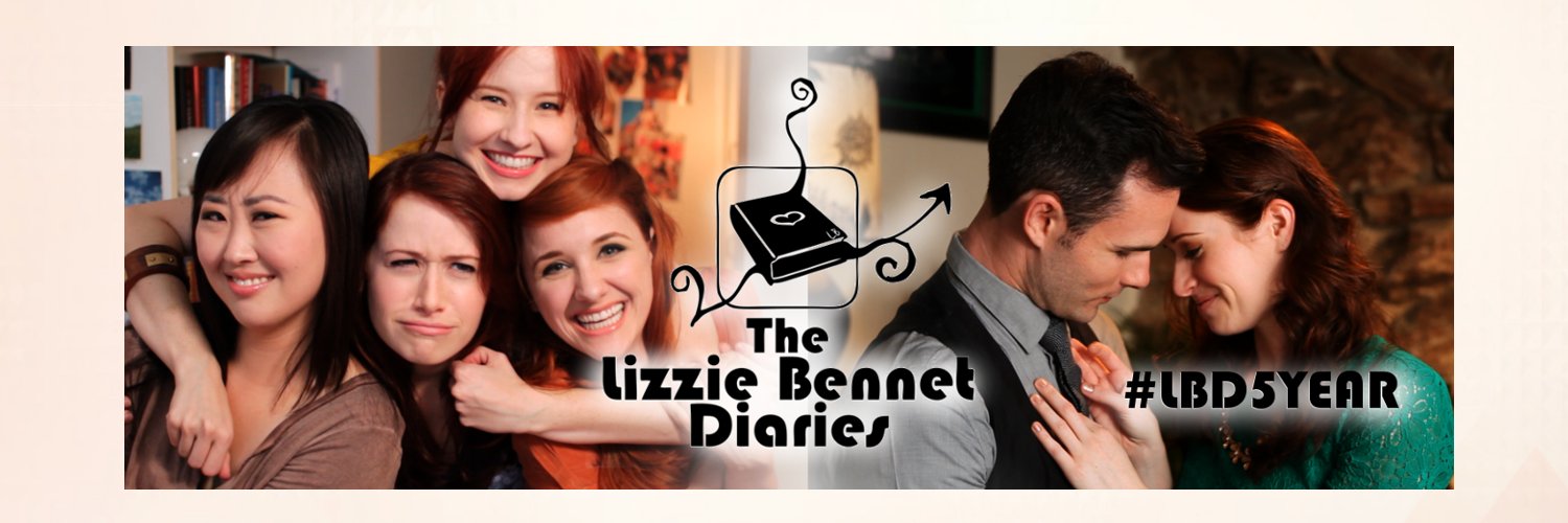 The Lizzie Bennet Diaries banner