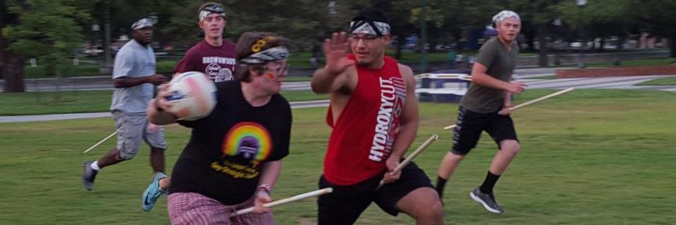 Tarleton Quidditch banner