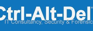 Ctrl-Alt-Del IT Consultancy, Security & Forensics banner