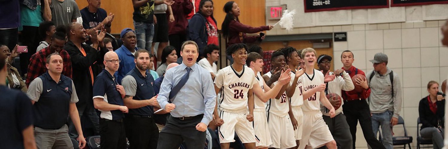 Charger Hoops banner