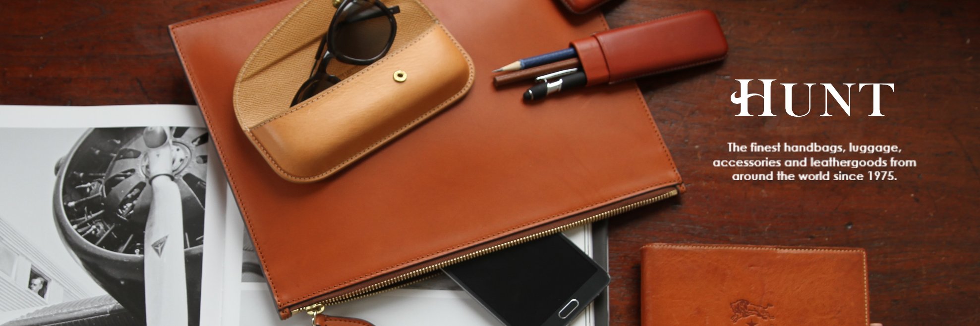 Hunt Leather banner