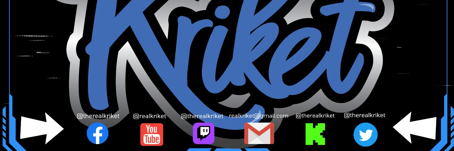 therealkriket's profile banner image
