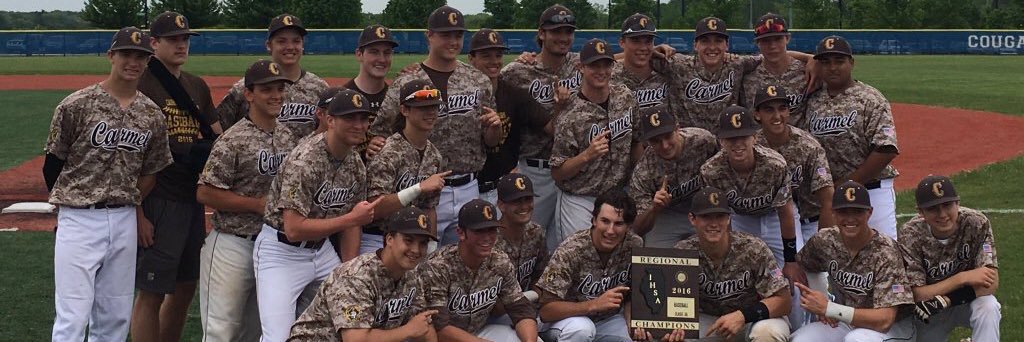 Carmel Baseball banner