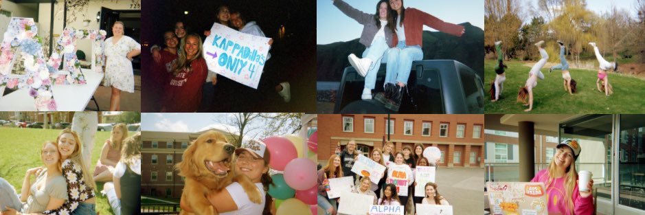 WSU Panhellenic banner