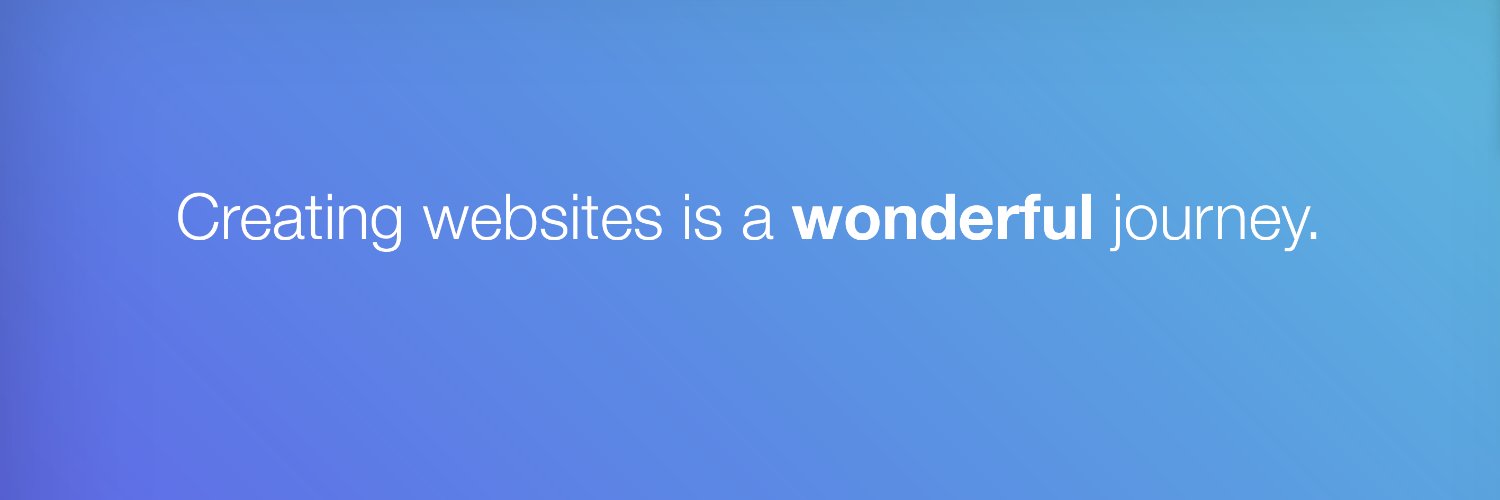 wondercms's profile banner image