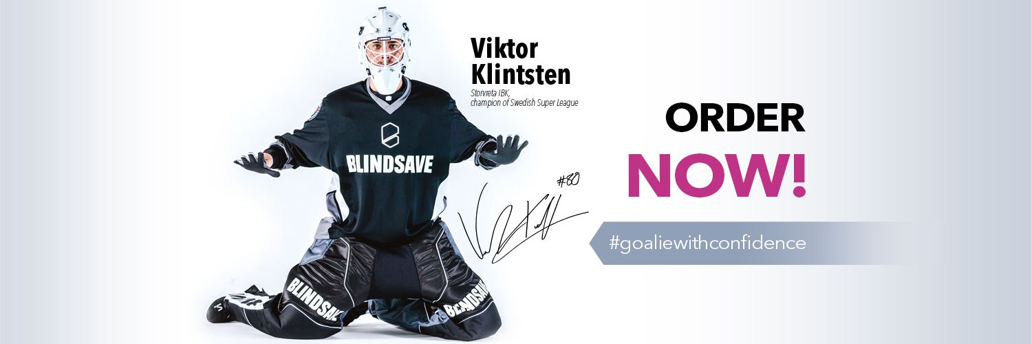 BLINDSAVE Floorball banner
