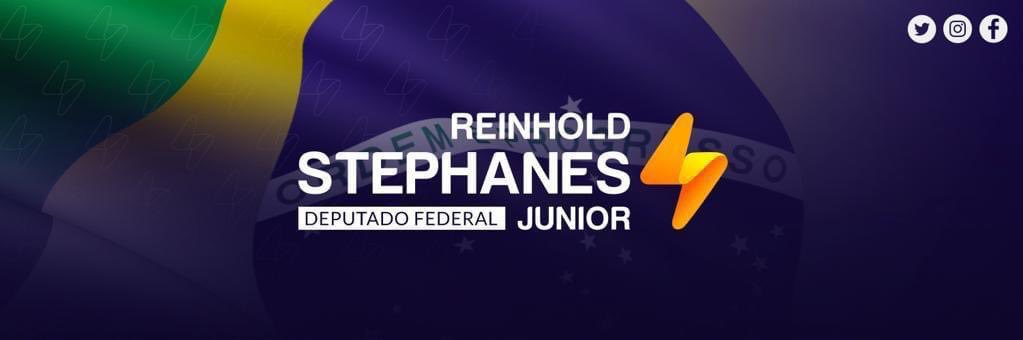 Deputado Federal Reinhold Stephanes Junior banner