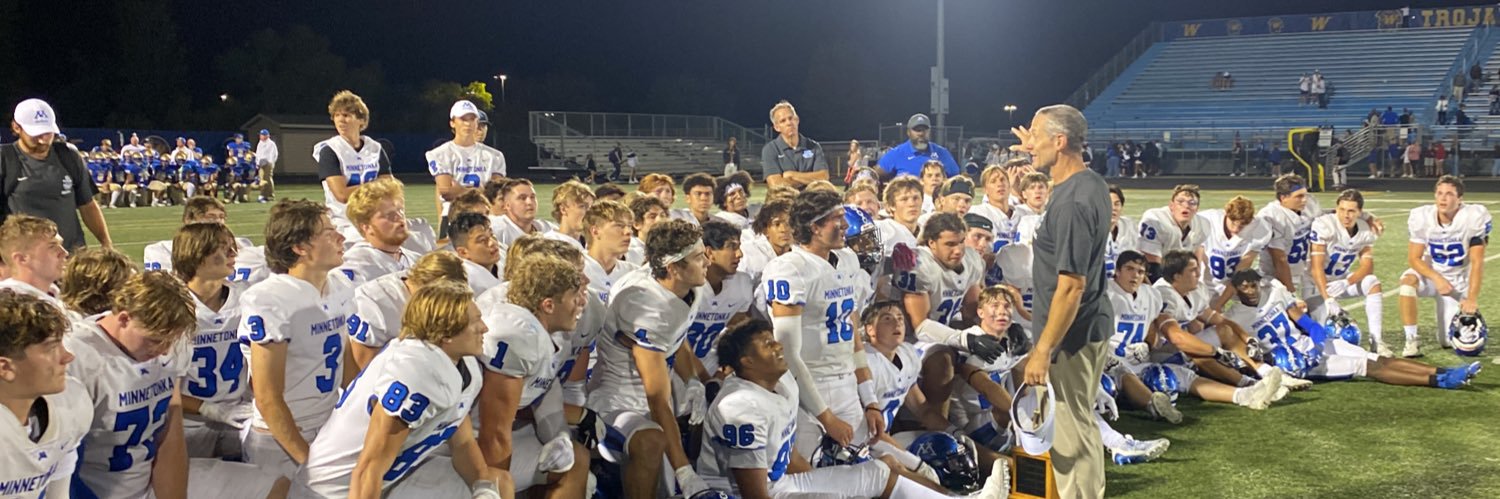 Minnetonka Football banner