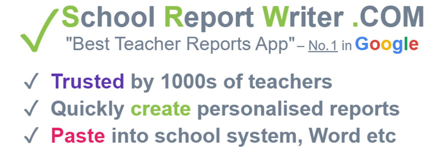 School Report Writer .COM banner