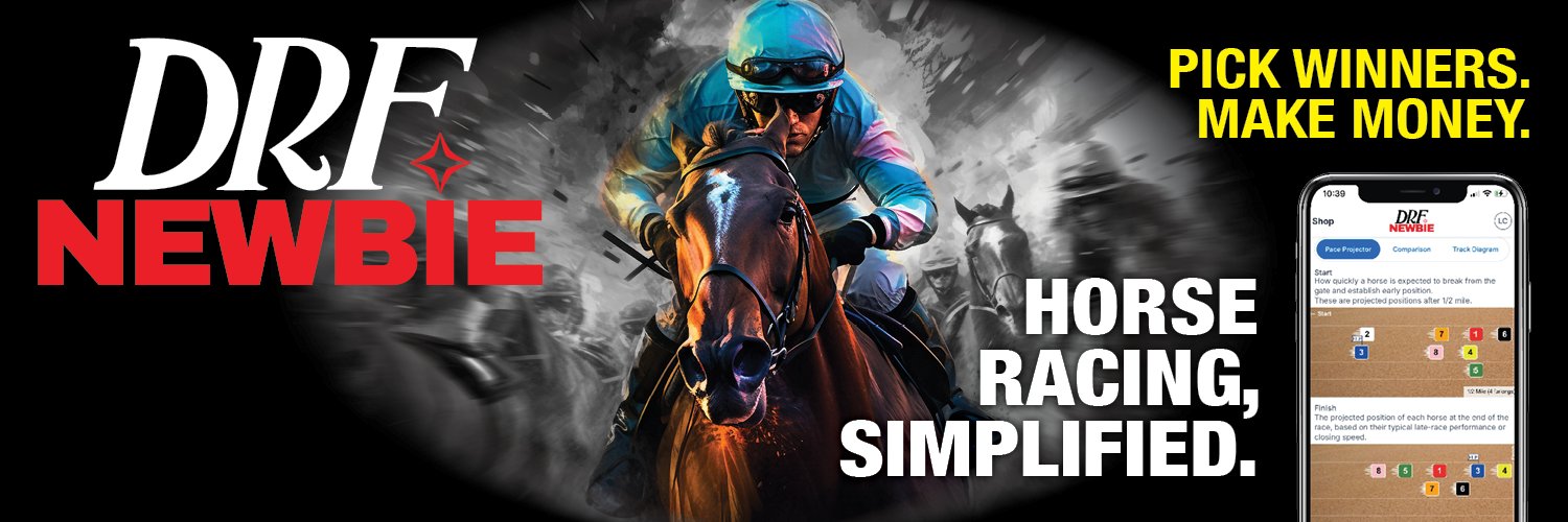 Daily Racing Form banner
