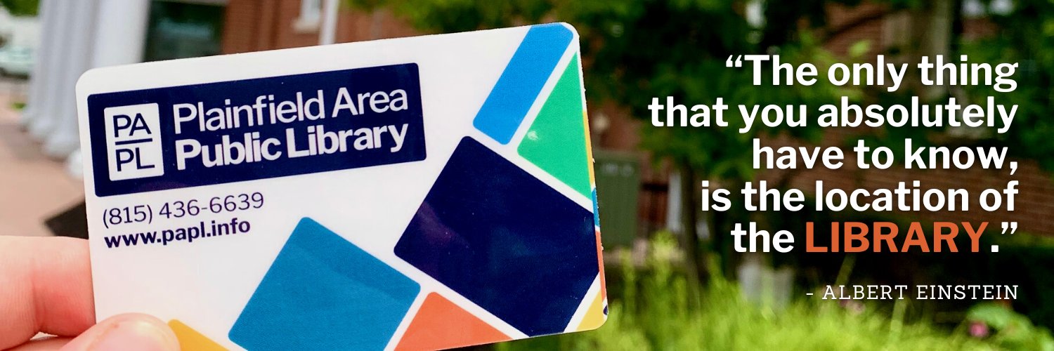 PlainfieldLib's profile banner image