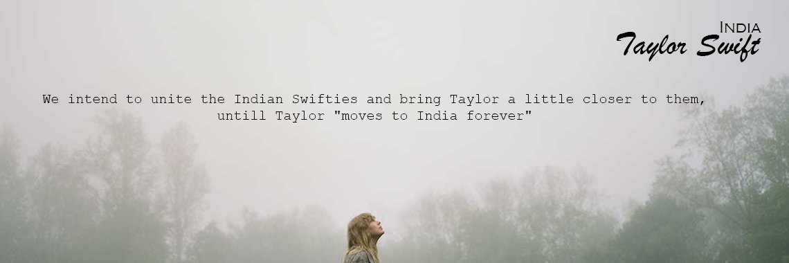 Taylor Swift - India banner
