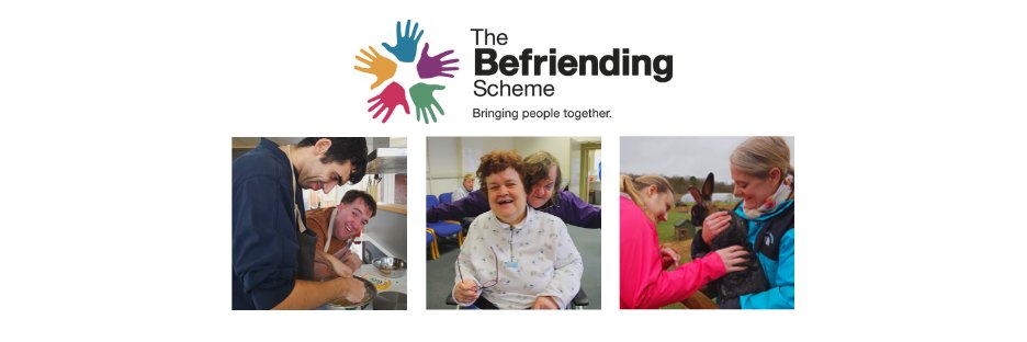 The Befriending Scheme banner