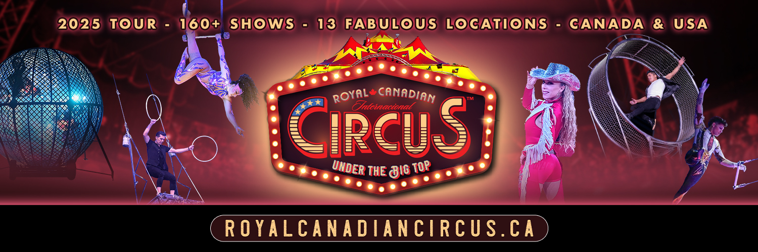 Royal Canadian International Circus banner