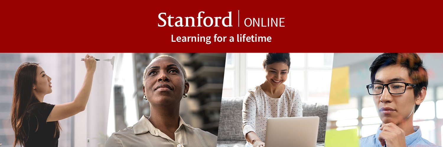 Stanford Online's banner