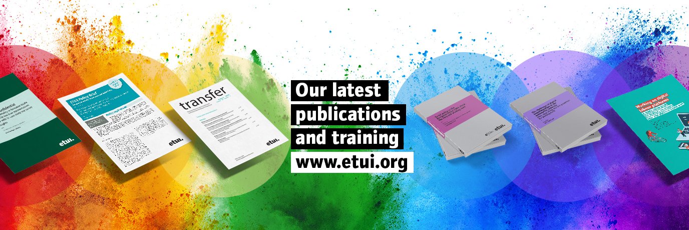 ETUI - European Trade Union Institute's banner