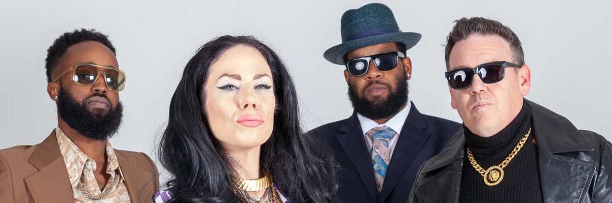 The REAL Laura Rain/ Laura Rain and the Caesars banner