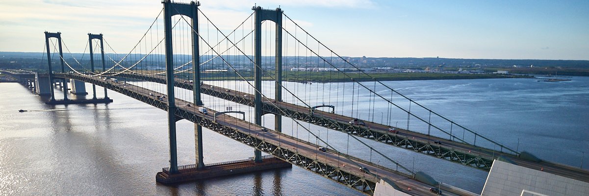 Delaware Memorial Bridge banner
