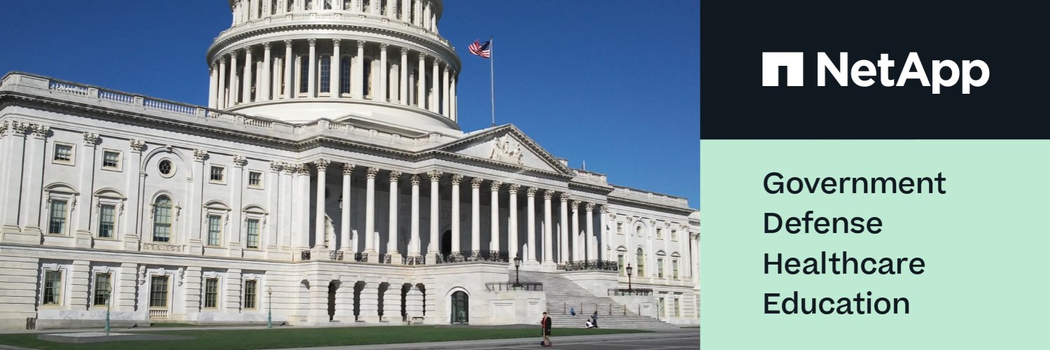 NetApp Public Sector banner