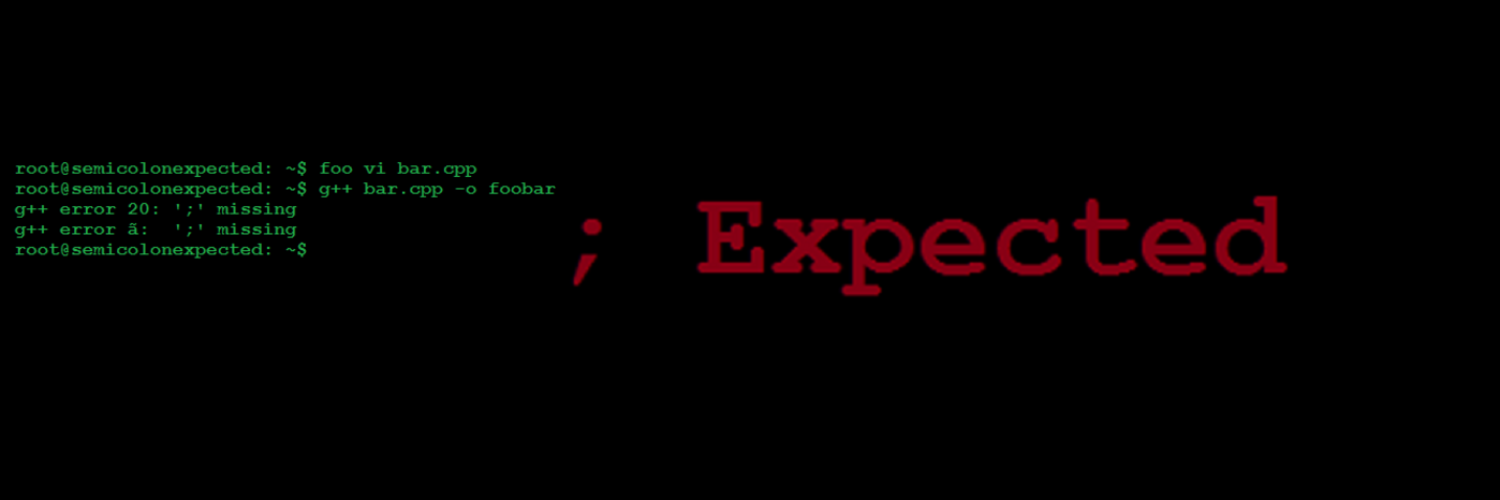 SemicolonExpected banner