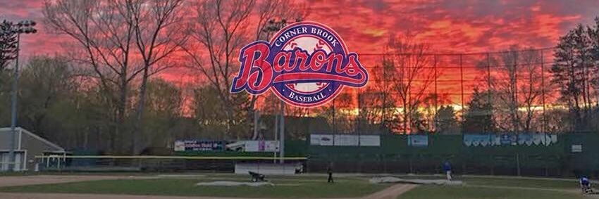 Corner Brook Baseball Association banner
