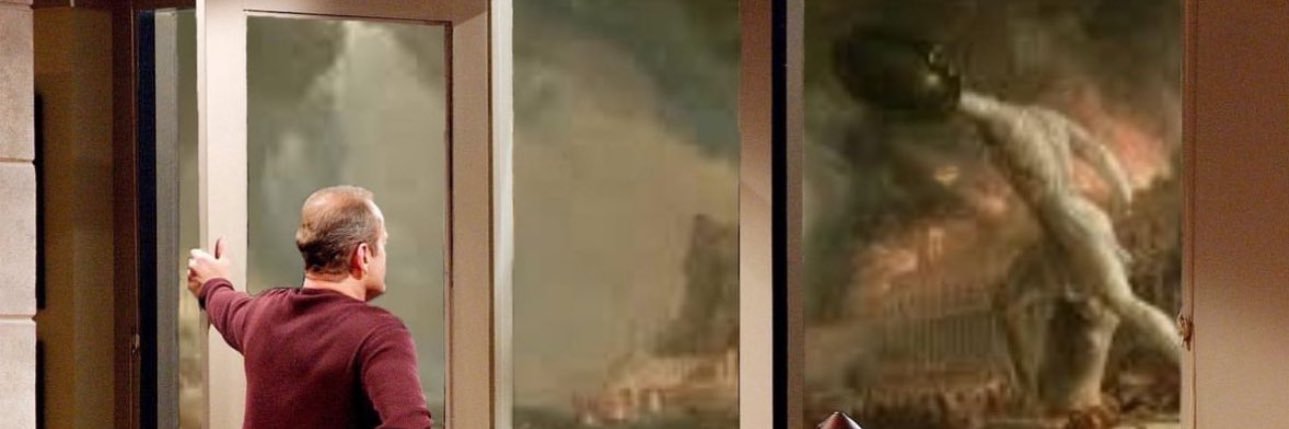 Georgie Christmas banner