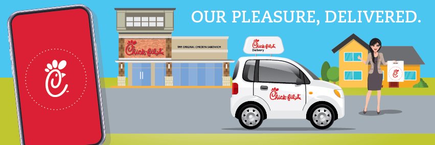 Chick-fil-A banner