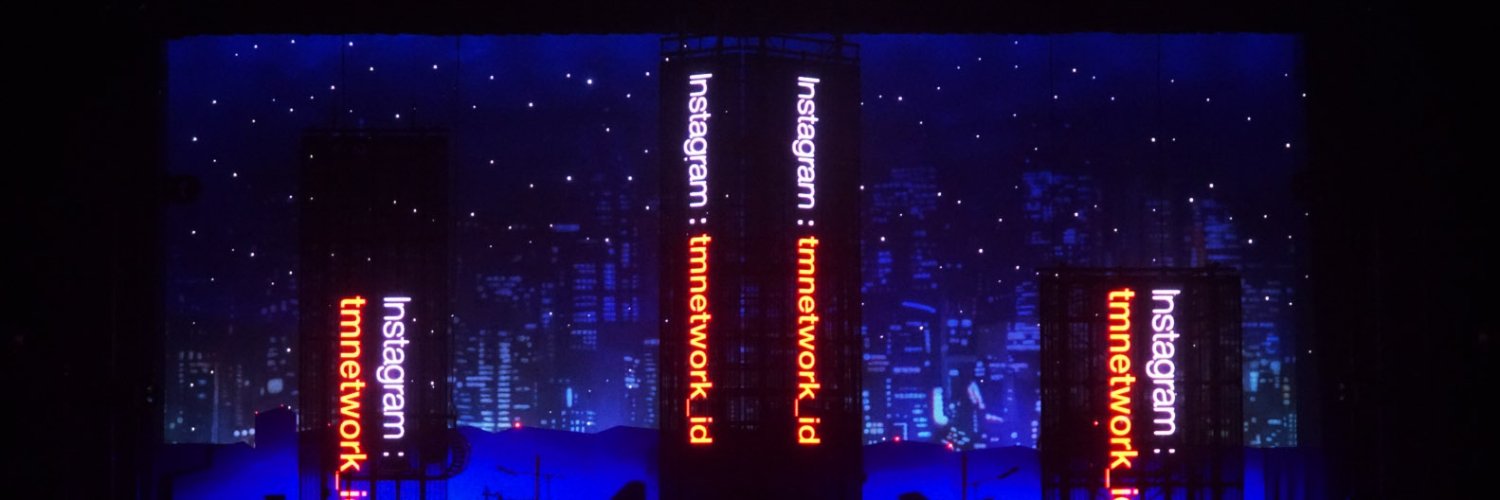 TM NETWORK official banner