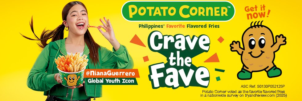 Potato Corner Philippines banner