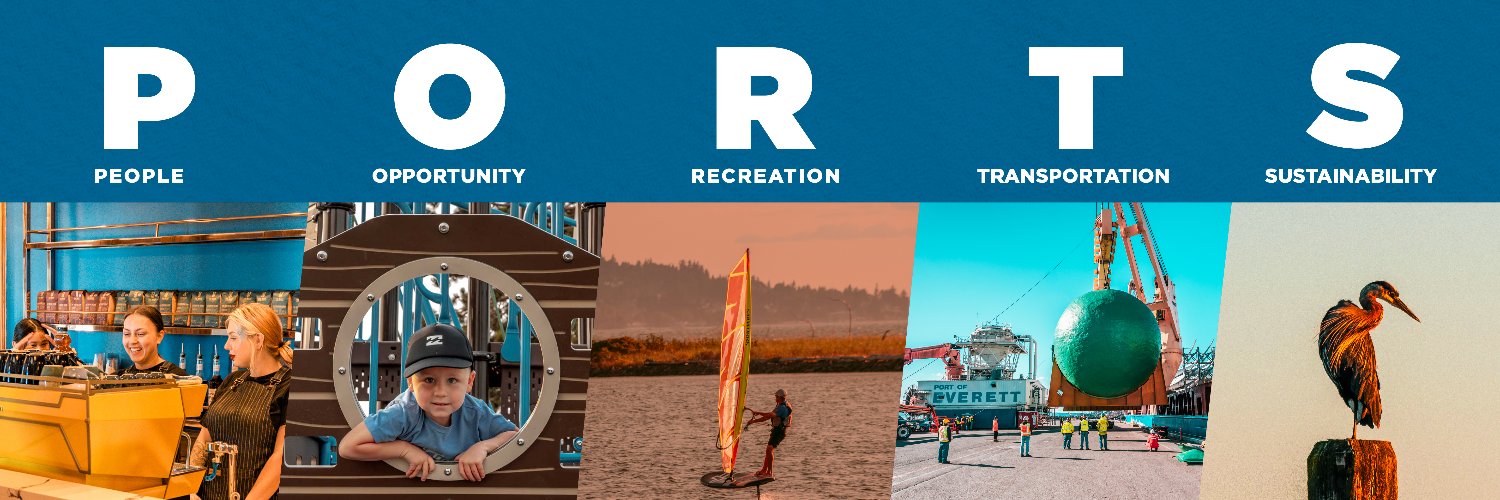 Port of Everett banner