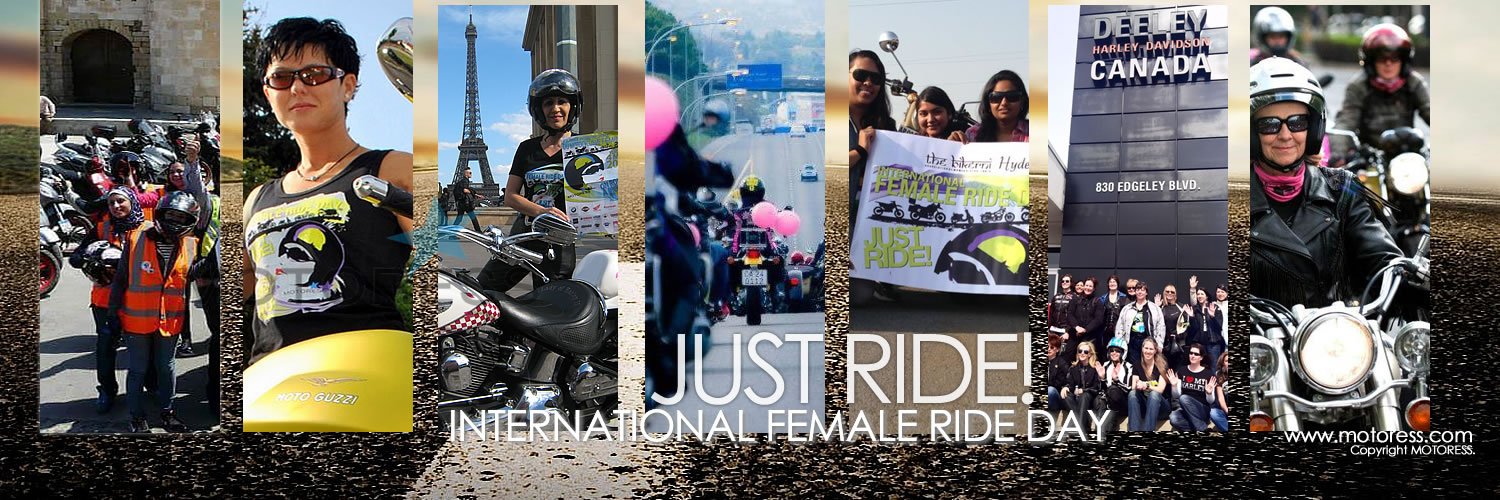 🌏 International Female Ride Day® banner