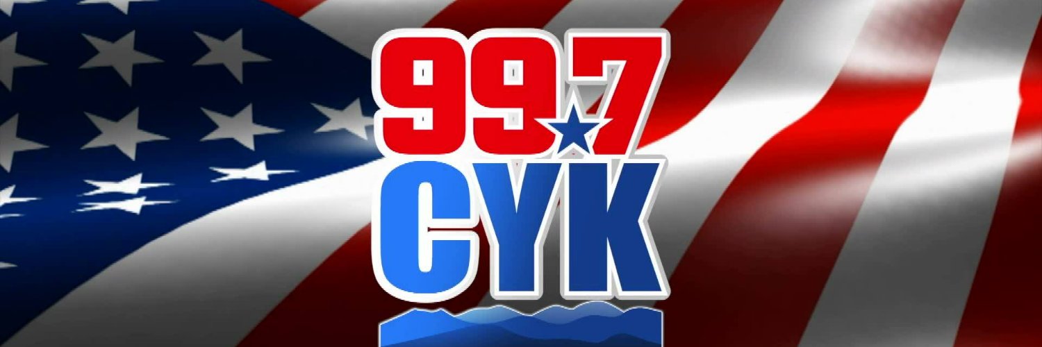 99.7 CYK banner