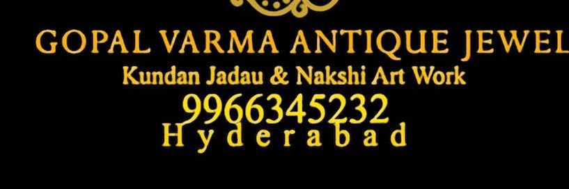 GOPAL VARMA ANTIQUE JEWEL banner
