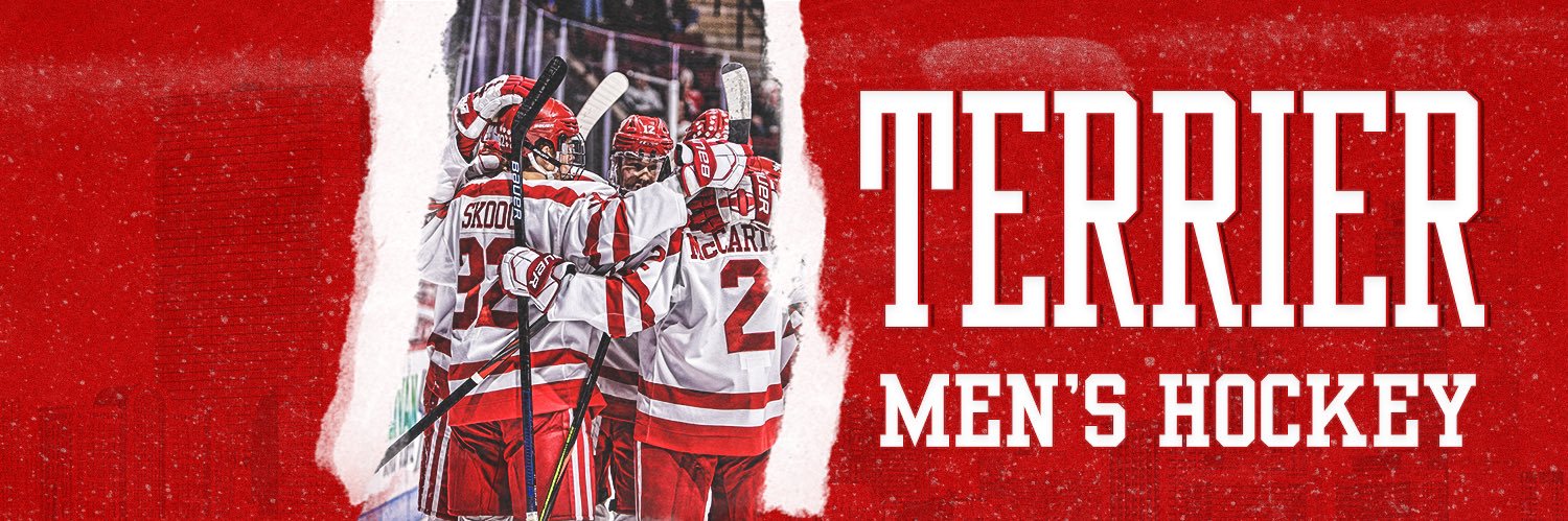 BU Men's Hockey's banner