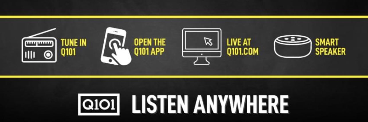 Q101 banner