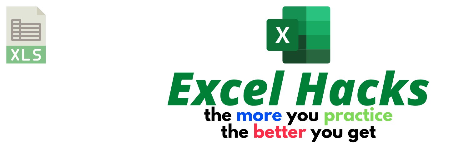 Excel Hacks banner