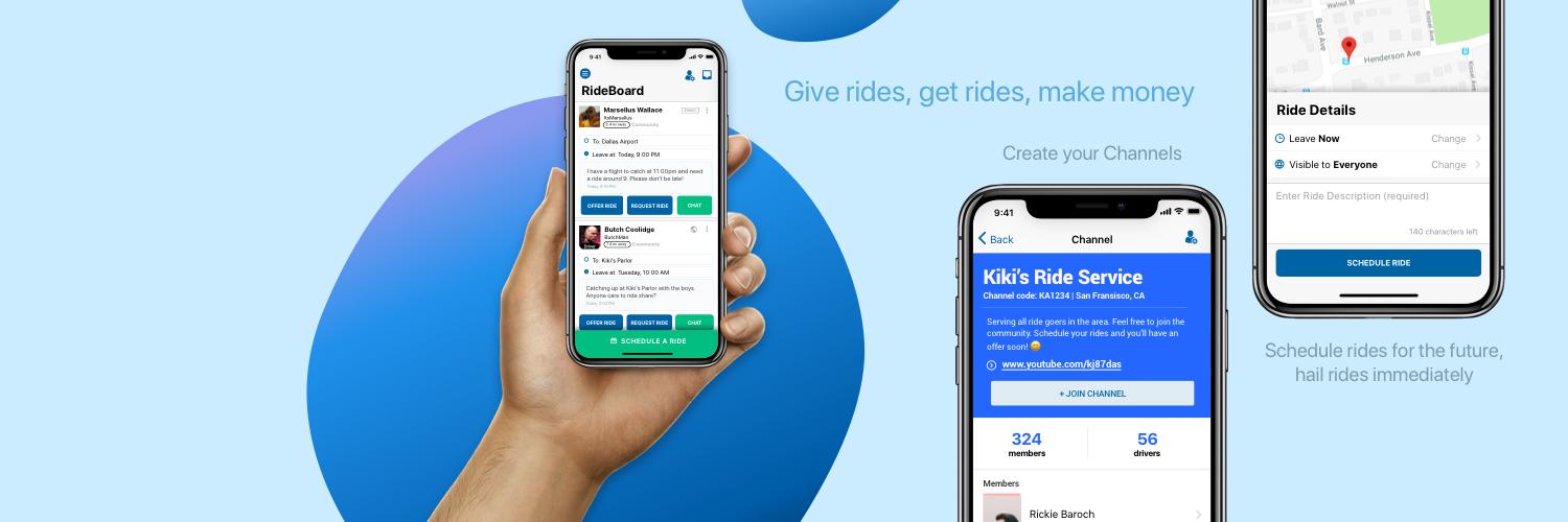 RideConnect's profile banner image