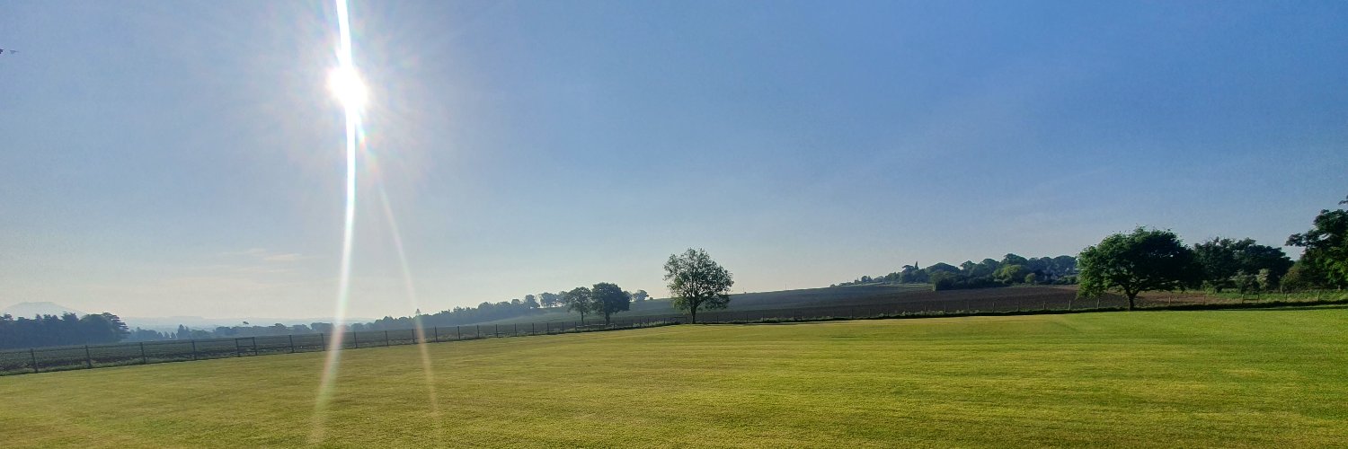 Cound Cricket Club banner