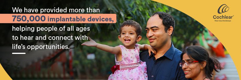 Cochlear India banner